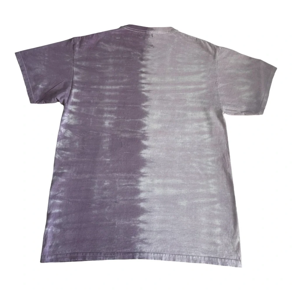 Aaliyah Men's Unisex Tie Dye Princess of R&B T Shirt Purple Size M - Picture 2 of 6
